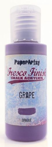 PRE-ORDER PaperArtsy Fresco Finish Chalk Acrylics Grape Opaque (FF175)