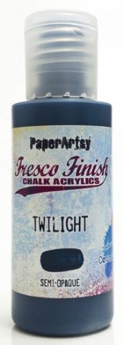 PaperArtsy Fresco Finish Chalk Acrylics Twilight Semi-Opaque (FF147)