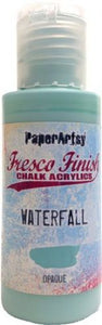 PRE-ORDER PaperArtsy Fresco Finish Chalk Acrylics Waterfall Opaque (FF161)