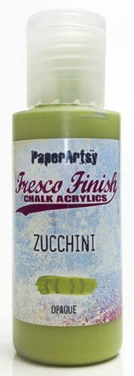 PaperArtsy Fresco Finish Chalk Acrylics Zucchini Opaque (FF119)