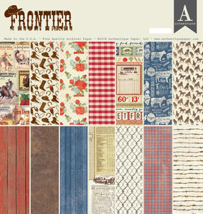 Authentique- Collection Kit- Frontier (FNT012)