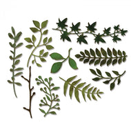 Sizzix Alterations Thinlits Die Set Garden Greens by Tim Holtz (661206)