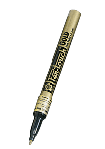 Pen-touch Gold Paint Pen Fine 1.0 mm