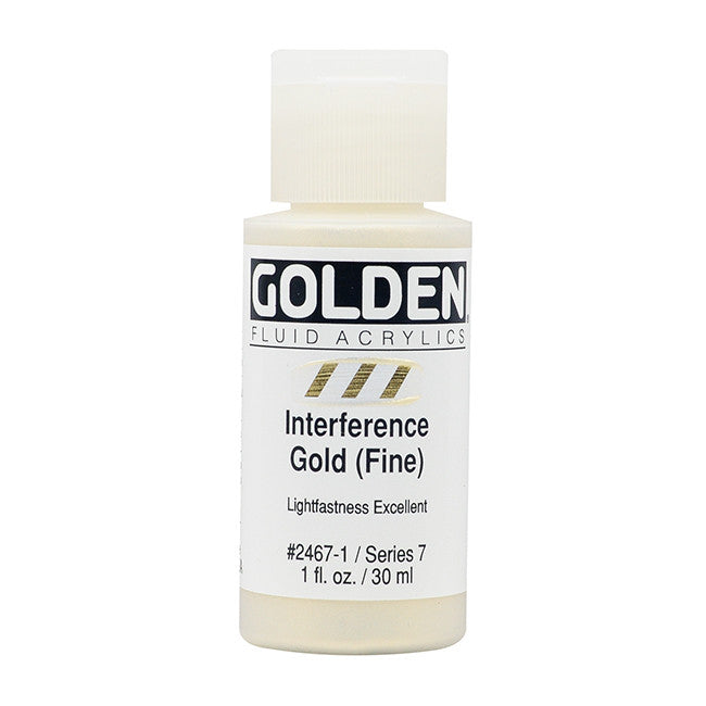 Golden Fluid Acrylics Interference Gold (Fine) (2467-1)