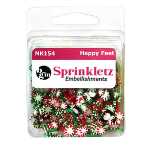 Buttons, Galore & More Sprinkletz Happy Feet (NK154)