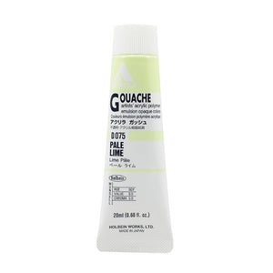 Holbein Acryla Gouache- Pale Lime (D075)