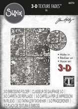 Load image into Gallery viewer, Sizzix 3-D Texture Fades Embossing Folder Industrious by Tim Holtz (665754)
