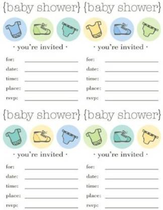 SRM Stickers We've Got Your Invite Baby Shower Boy (56002)