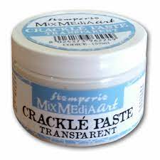 Stamperia MixMediaArt Crackle Paste Transparent (K3P50)