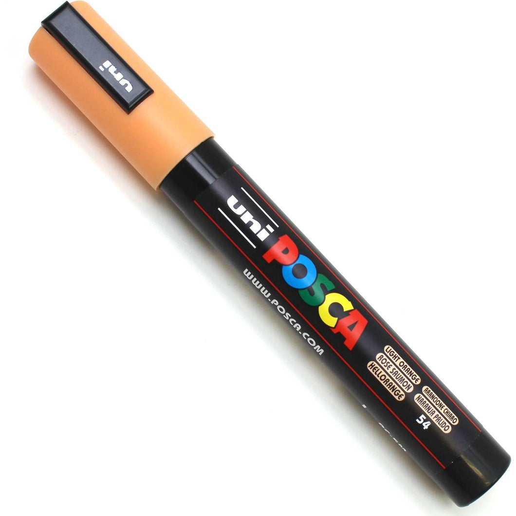 Posca Paint Marker 0.7mm Bullet Shaped Light Orange (PC-1M)