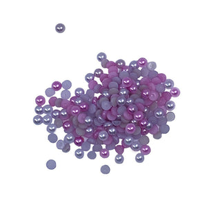 BGM Half Pearlz Embellishments Lilac (HPZ103)