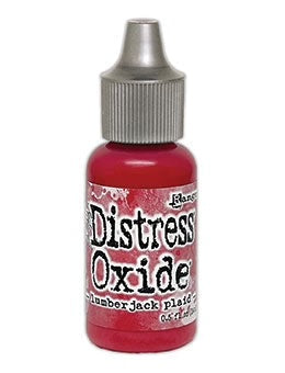 Tim Holtz Distress Oxide Ink Re-Inker Lumberjack Plaid (TDR82385)