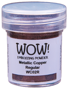 WOW! Embossing Powder Metallic Copper Regular (WC02R)
