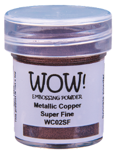 WOW! Embossing Powder Metallic Copper Super Fine (WC02SF)