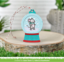 Load image into Gallery viewer, LawnFawn Lawn Cuts Dies Snow Globe Gift Tag (LF2056)

