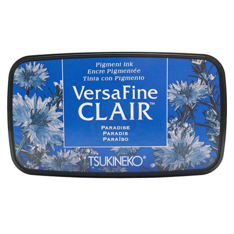 Versafine Clair Ink Pad, Tsukineko Rubber Stamp Ink Pad, Fast Drying Oil  Based Pigment Ink 