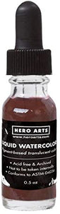 Hero Arts Liquid Watercolors Black (PD118)