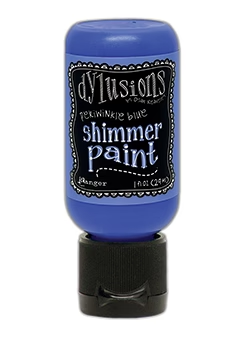 Dylusions Shimmer Paint Periwinkle Blue, 1oz - DYU81432