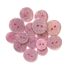 Load image into Gallery viewer, Sugar Shoppe Glitter Buttons Pink Champagne (SUS105)
