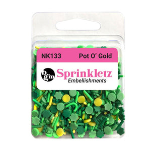 Buttons, Galore & More Sprinkletz Embellishments Pot O' Gold (NK133)