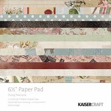 Kaisercraft 6 1/2" Paper Pad- Cherry Lime Tree (PP1012)