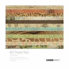 Kasiercraft 6 1/2" Paper Pad Into the Wild (PP972)
