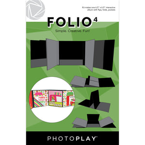 Photoplay Folio 4 Kit Black (PPP3175)