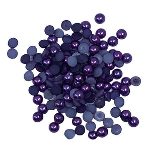 BGM Half Pearlz Embellishments Purple (HPZ104)