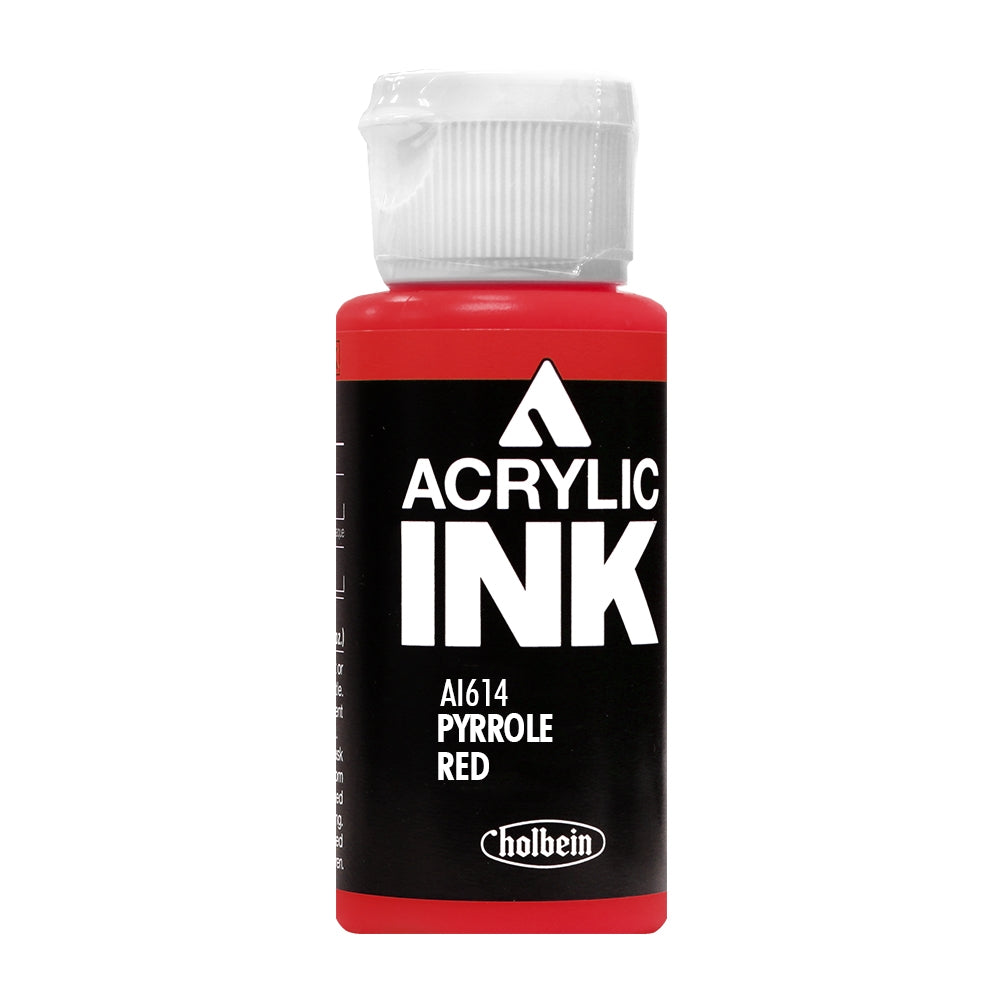 Holbein Paint Marker- Acrylic Ink- Pyrrole Red (AI614)