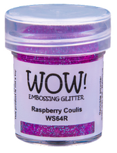 Load image into Gallery viewer, WOW! Embossing Glitter Raspberry Coulis (WS64R)
