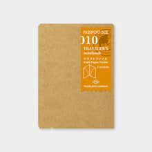 Load image into Gallery viewer, Traveler&#39;s Company Passport Size Kraft Paper Folder 010 (14334-006)
