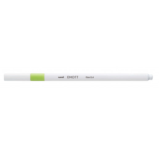 Uni Emott Sign Pen Fine 0.4 Light Green (4902778241127) – Everything Mixed  Media