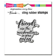Load image into Gallery viewer, Stampendous Fran&#39;s Cling Rubber Stamps Marshmallow Friends (CRF247)
