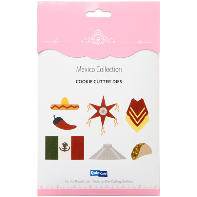 QuicKutz Cookie Cutter Dies Mexico Collection (QKDS-CC-01)