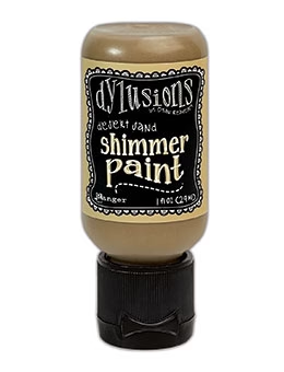 Dylusions Shimmer Paint Desert Sand, 1oz - DYU81357