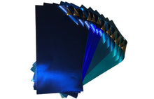 Load image into Gallery viewer, Rinea Shades of Blue Foiled Paper Glossy Variety Pack (CP12GV-BLU)

