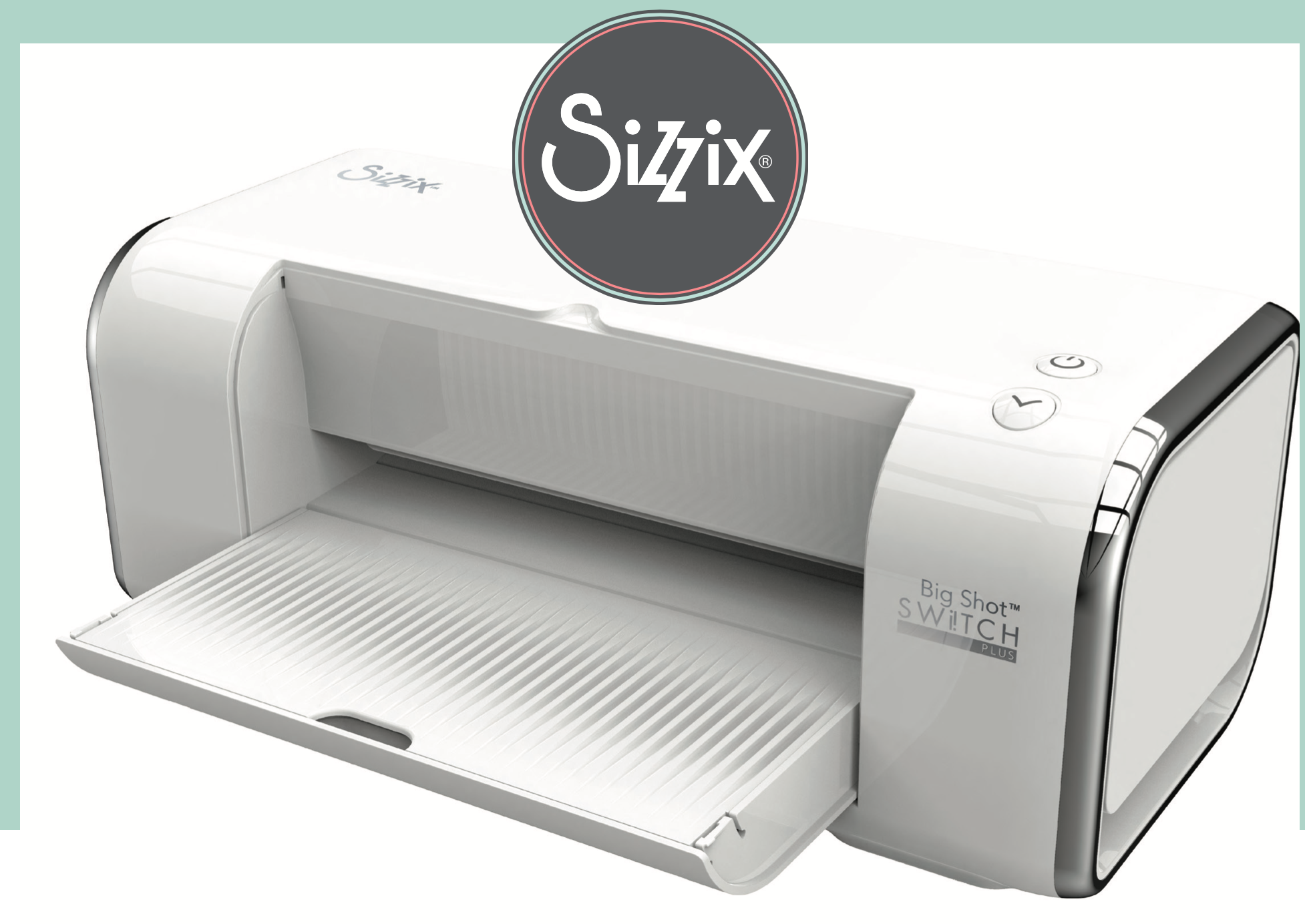 Sizzix Big Shot Switch Plus Machine & Starter Kit White (663630) –  Everything Mixed Media
