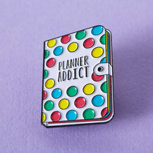 Load image into Gallery viewer, Punky Pins- Planner Addict Enamel Pin (861142)
