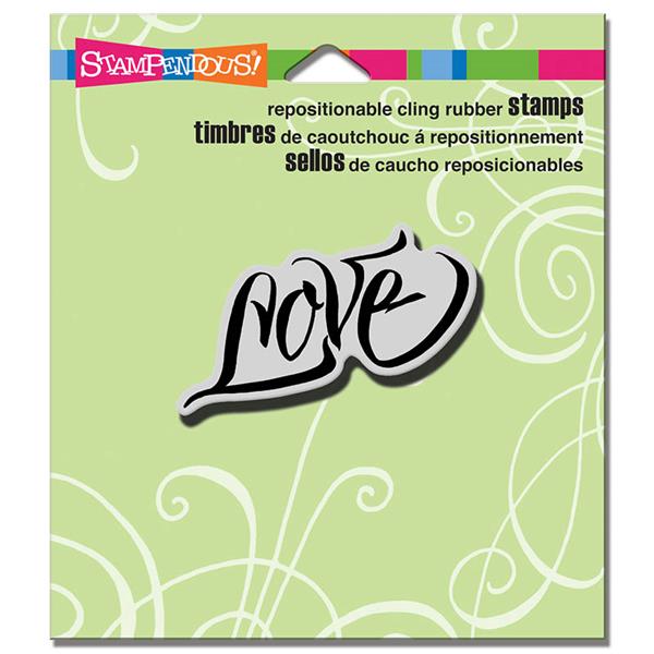 Stampendous! Fran's Cling Rubber Stamps - Penned Love (CRH314)