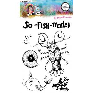 Art by Marlene So-Fishticated Clear Stamp Set Underwater World (ABM-SFT-STAMP10)
