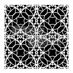 The Crafter's Workshop 6x6 Stencil Spanish Tile (TCW806s)