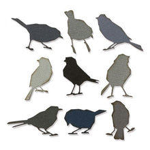 Load image into Gallery viewer, Sizzix Thinlits Die Set Silhouette Birds by Tim Holtz (665861)
