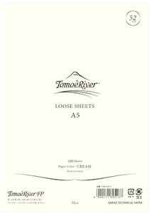 Tomoe River- Loose Sheets A5- Cream (TMR-A5P-Y)