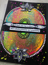 Load image into Gallery viewer, PaperArtsy Rubber Stamp Set Half Mandala designed by Tracy Scott (TS051)
