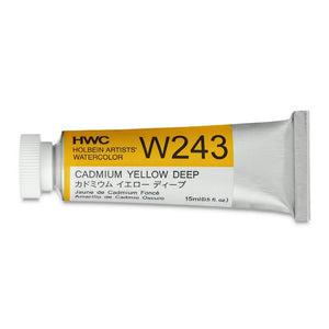 Holbein Artists' Watercolor- Cadmium Yellow Deep (W243)