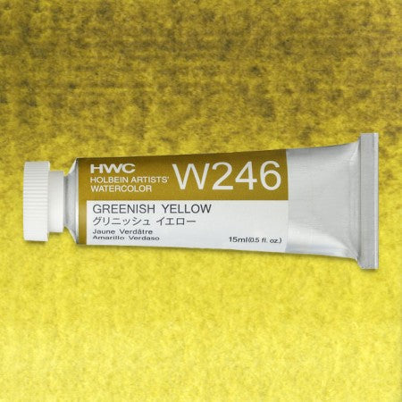 Holbein Artists' Watercolor- Greenish Yellow (W246)