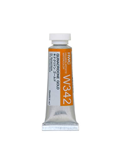 Holbein Artists' Watercolor- Quinacridone Gold (W342)