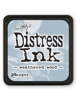 Tim Holtz Distress Mini Ink Pad Weathered Wood (TDP40286)