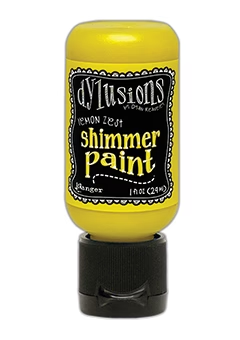 Dylusions Shimmer Paint Lemon Zest, 1oz - DYU81401